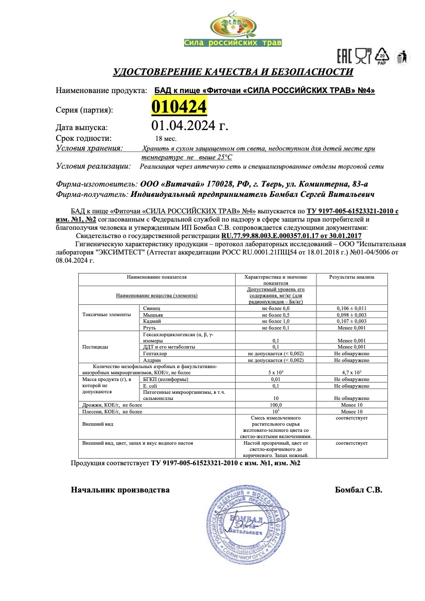 Паспорт №042024